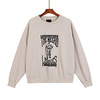 2021 European and American tide brand Fear of God fog main line Season 7 baseball people portrait printing sweater