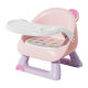 The new baby call chair children's dining chair pu leather cushion eating small chair children baby eating chair a generation