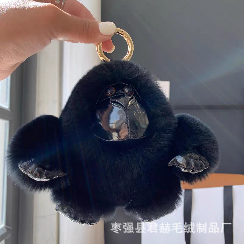 Anillo colgante negro