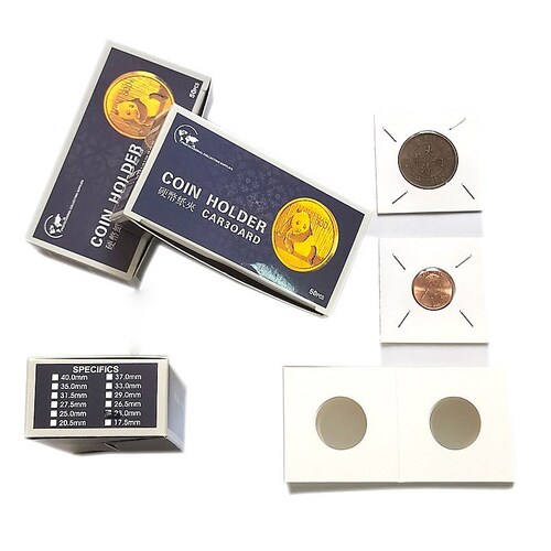 Wholesale high-quality coin protection paper clips and coin paper clips at factory prices, a total of 12 specifications, coin collection supporting products