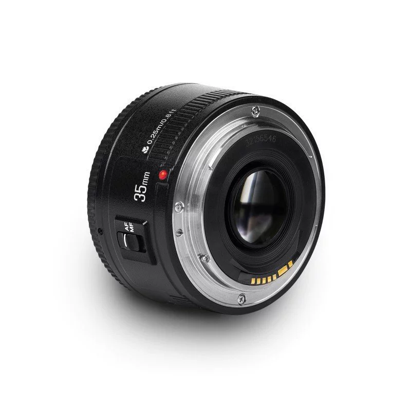 Объектив 35 мм, совместим с Canon и Nikon