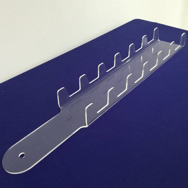 深圳尚德仕惠州厂家制作透明时尚豪华亚克力炸玉米饼架带手柄简约