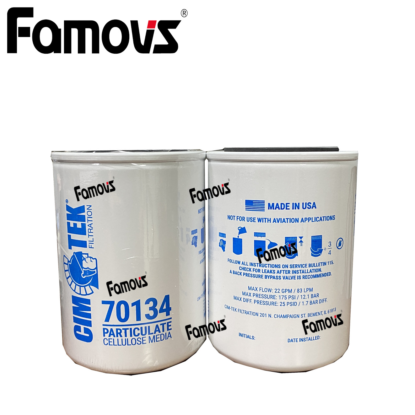 C-5511直供正品70134西姆泰克CIM-TEK过滤器滤芯Cim-Tek