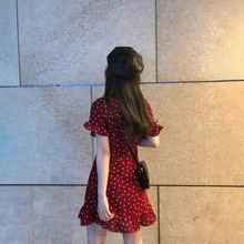H23421��ʽ�����������Ƹа�С�����Ըߺ�ɫ�黨��Ҷ������ȹ