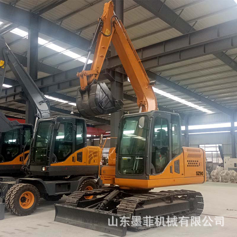 厂家直供 工程挖沟用中小型挖掘机 履带行走液压挖掘机 外贸出口