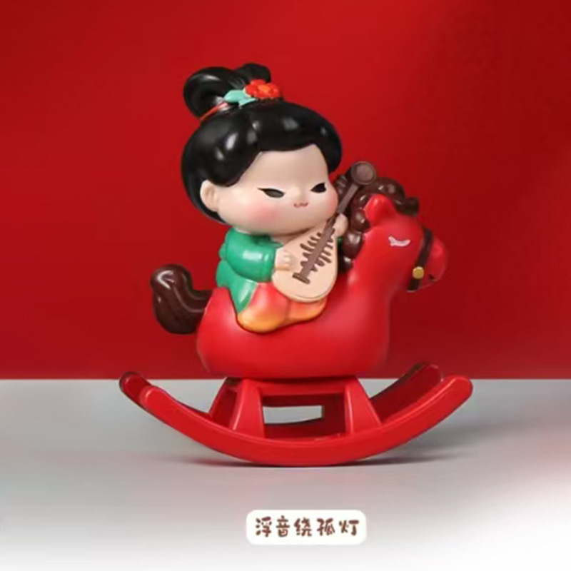 新款可爱福瑞猫猫元气不倒翁桌面摆件创意潮玩车载装饰品厂家直销|undefined