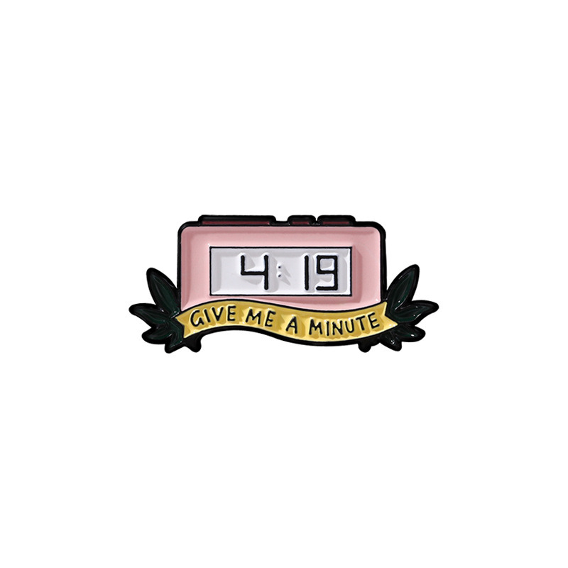 Chao Cool broche de esmalte creativo nicho cultura popular tema broche mochila ropa decoración joyas personales al por mayor en stock