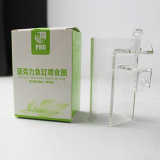 碧水风和 Аквариум, анти-рыбный корм, дрейфующий акриловый круг для кормления, акриловый стол для кормления двойного назначения, круг для кормления аквариума