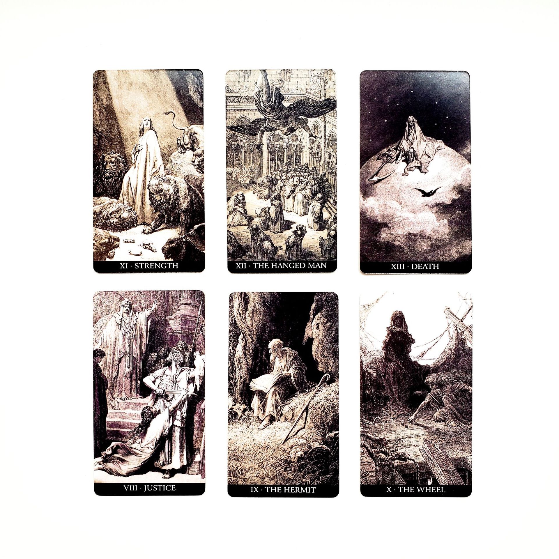 Karty do tarota gustave dore angielska gra imprezowa_voghion.com