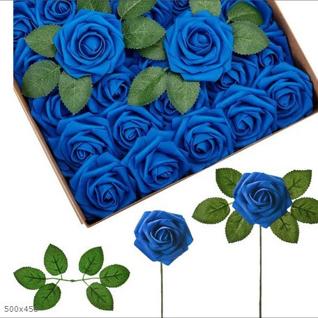 원색 코발트 블루