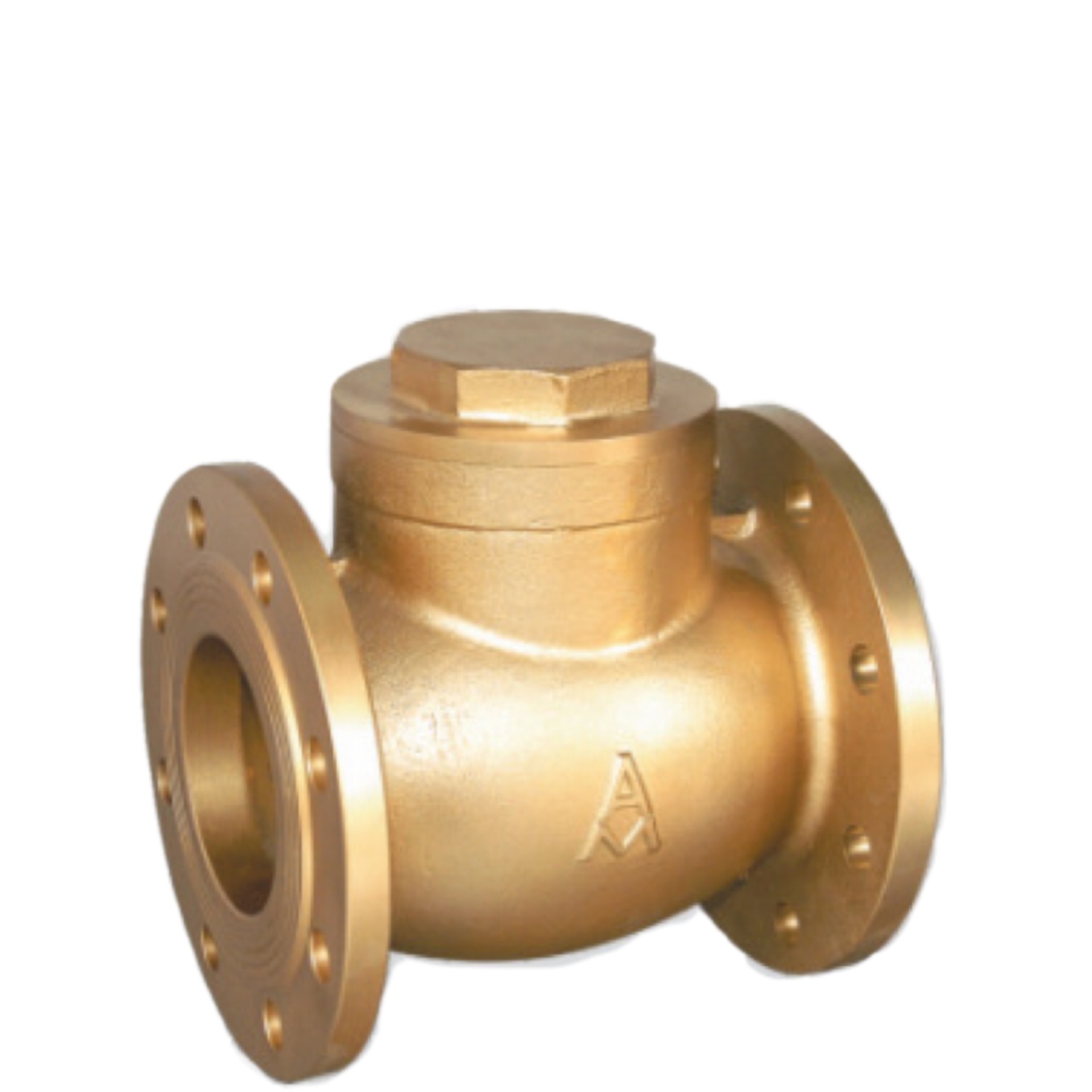 推荐全铜法兰止回阀 黄铜法兰止回阀 法兰止回阀  AM止回阀