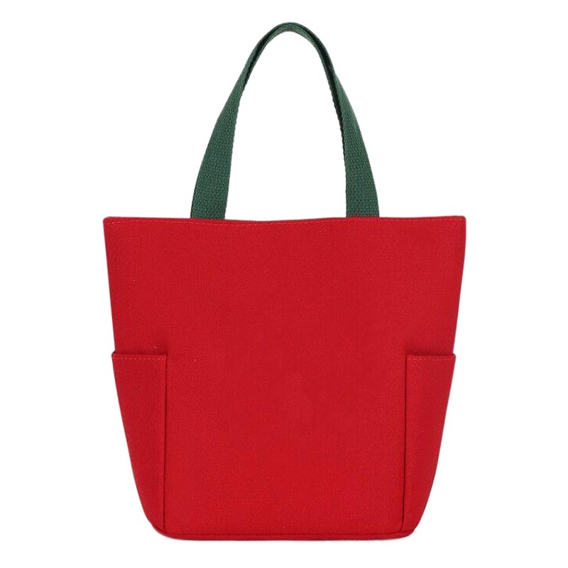 2023 Manufacturer New Korean Style Japanese Canvas Handbag Lunch Box Bag Fashionable Lunch Mommy Bag