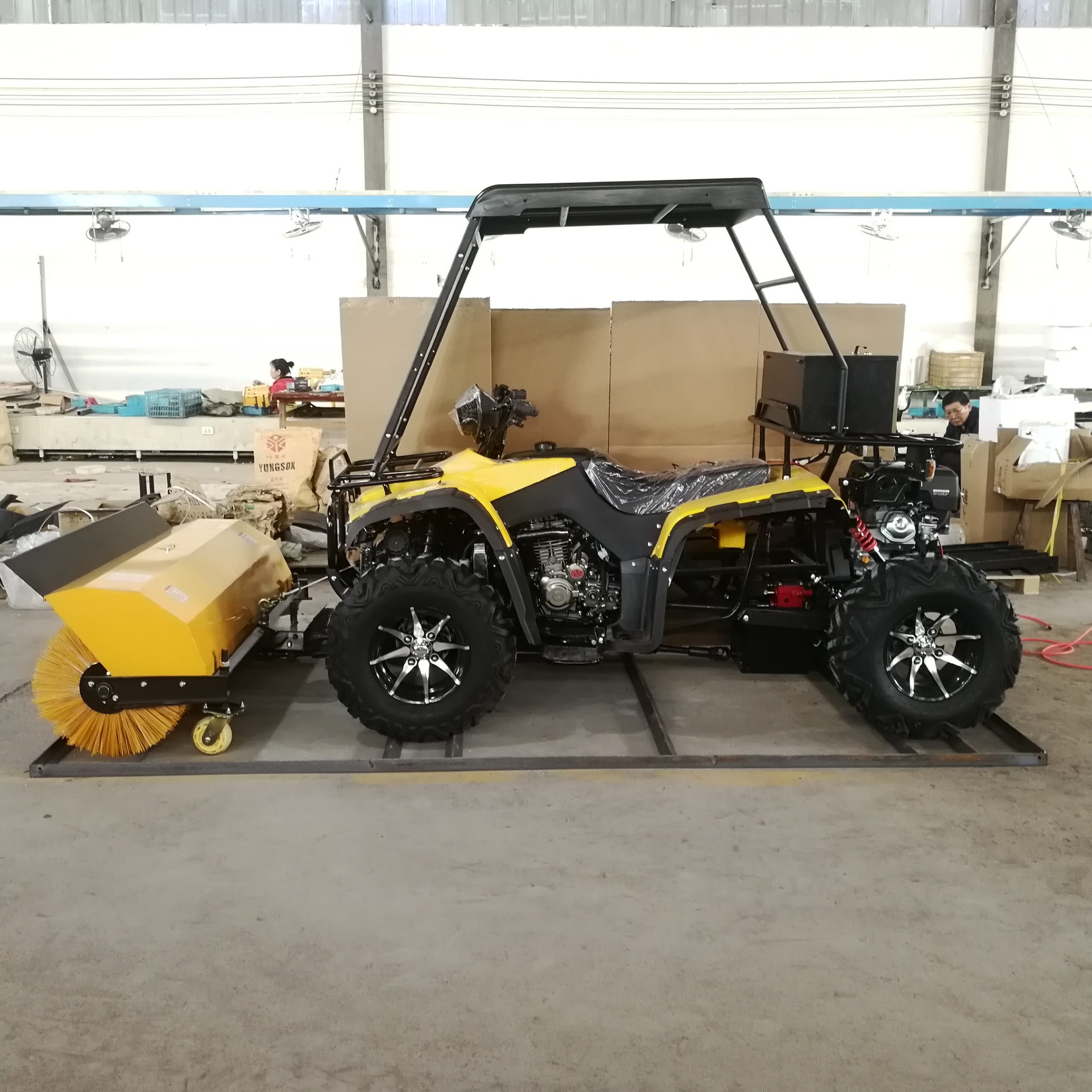 驾驶式扫雪机市政学校冬季全齿轮抛雪除雪车小型多功能路面扫雪车