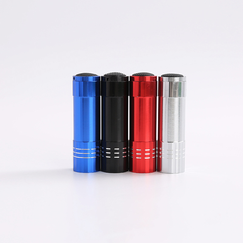 Ultraviolet banknote verification cosmetics fluorescent agent detection flashlight 395 nine lights LED purple lamp UV Curing Nail flashlight Ultraviolet banknote verification cosmetics fluorescent agent detection flashlight 395 nine lights LED purple lamp UV Curing Nail flashlight