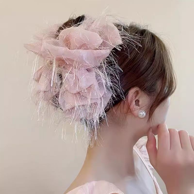 4319 purple pink fine feather gripper