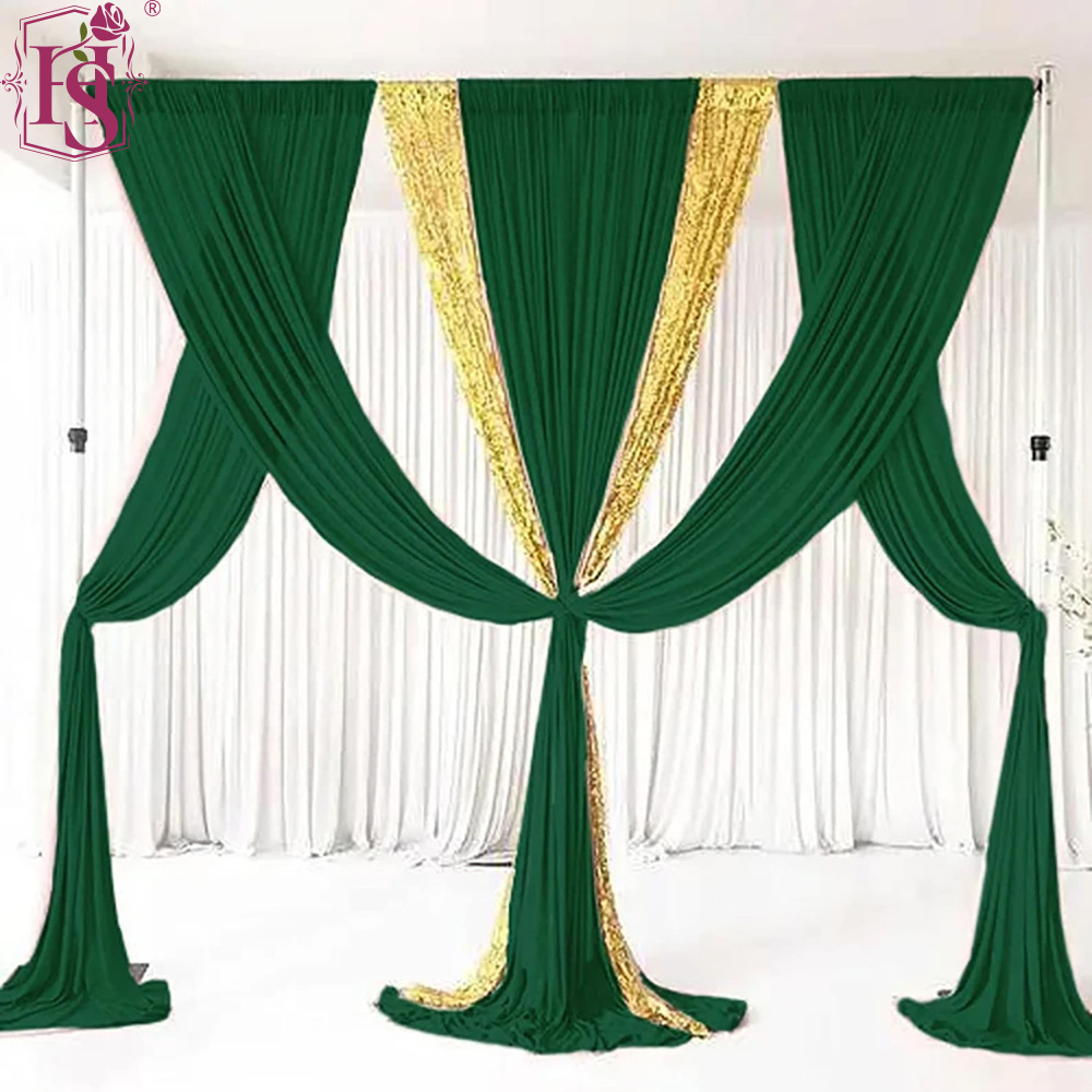 Engagement wedding wedding stage layout decoration design sequin…