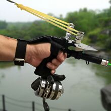 新款射鱼两用弹弓射鱼器鱼鹰弹弓打鱼神器激光鱼镖射鱼捕鱼一体弓