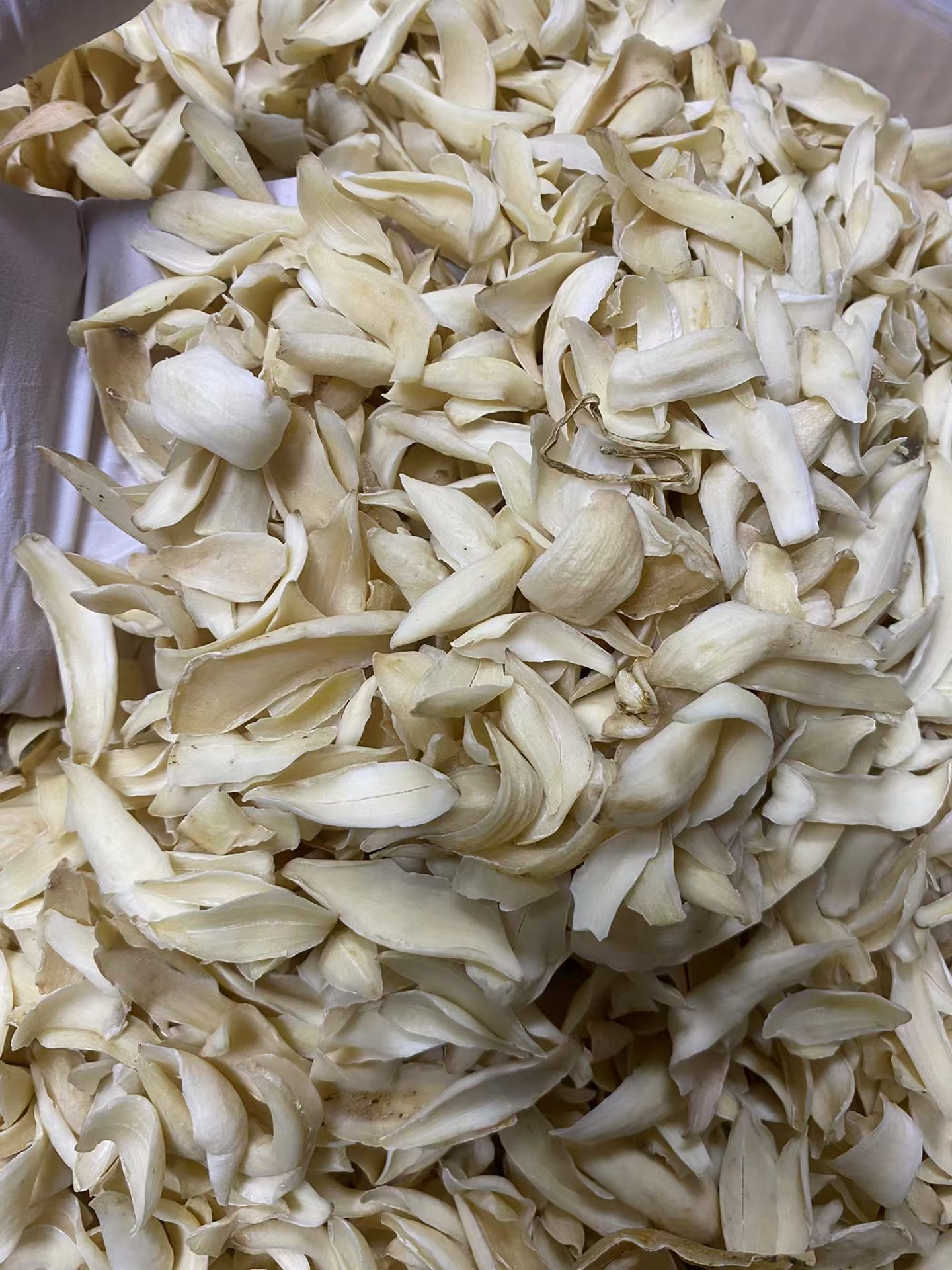 Dried Dragon Tooth Lily Bulb Slices Longshan Hunan Specialty Sulfur Free 500g specifications
