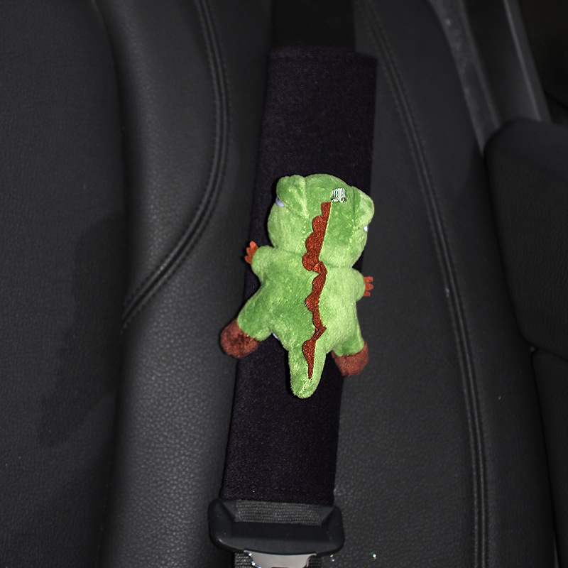 Funda Protectora de Peluche para Cinturón de Seguridad Felpa Artificial para Cinturón de Auto