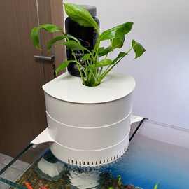 鱼缸过滤器净水循环养鱼周转箱过滤增氧循环系统过滤设备多层过滤