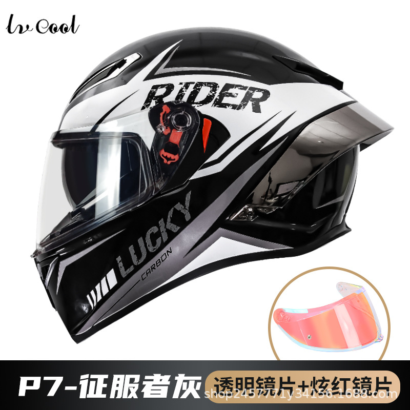 3C certificado casco de la motocicleta de fábrica al por mayor DOT Comercio exterior casco Nacional Estándar Clase A Four Seasons Universal