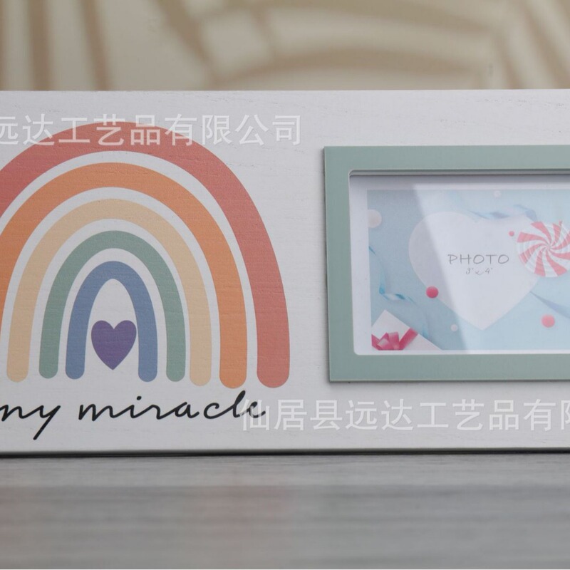 Amazon Rainbow Wooden 4inch Picture Frame Simple Pregnancy Announcement Baby Frame Photo Wooden Frame Display Stand Solid Wood Amazon Rainbow Wooden 4inch Picture Frame Simple Pregnancy Announcement Baby Frame Photo Wooden Frame Display Stand Solid Wood