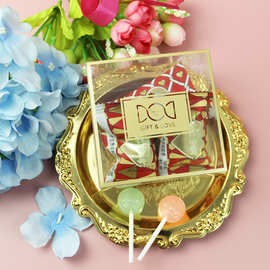 结婚糖果包装盒简约高级感透明PVC喜糖盒订婚伴娘回礼礼品盒空盒