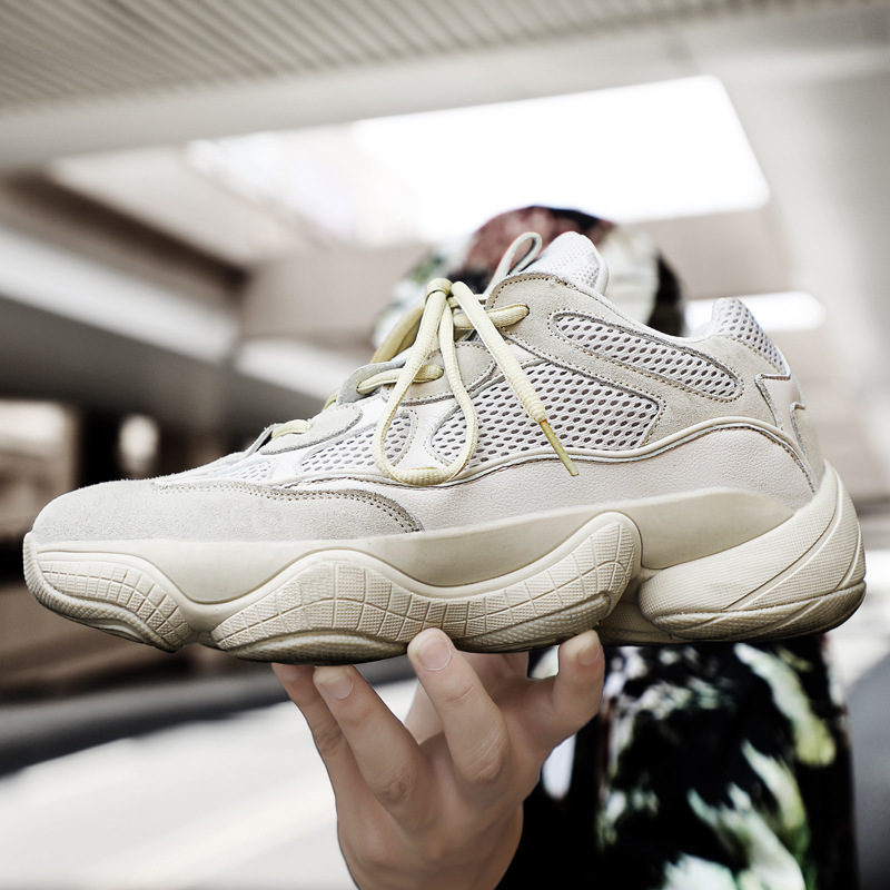 Yeezy Dad Shoes from Putian, Quality Couple Casual Shoes, 1:1 Bone White and Sea Salt Men's Shoes