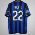 0910 inter milan home court no. 22+uefa champions league