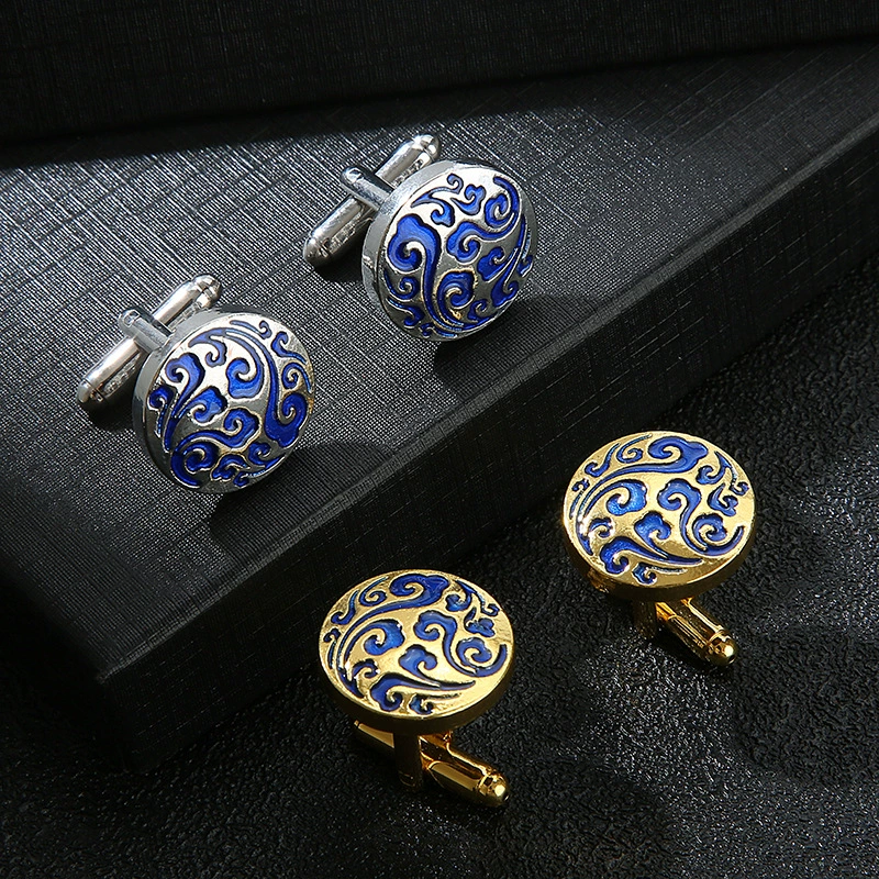 Синяя-белая модная рубашка, Aliexpress, французский стиль