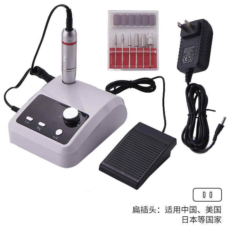 Lijadora de uñas Lijadora de uñas eléctrica transfronteriza Descargador de uñas especial 35000RPM Lijadora de uñas Herramienta de uñas