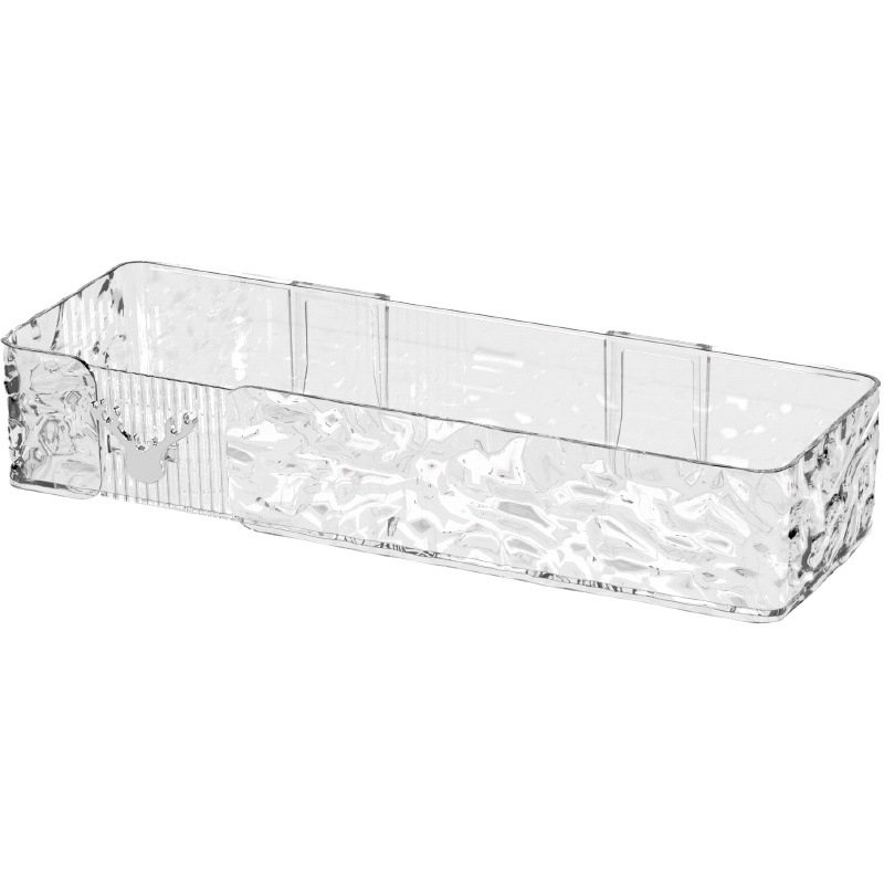 Glacier pattern antler storage rack punch-free bathroom hanging rack household wall-mounted bathroom washstand storage rack