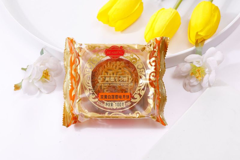 中秋の広式月餅の伝統的なばら売りの多味の双卵黄蓮蓉の赤い豆の五仁の伝統的な古い月餅の卸売り|undefined
