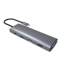 11��1 HUB Type-C �Uչ�]  USB3.0  HDMI �W�� VGA  USB �D�Q��