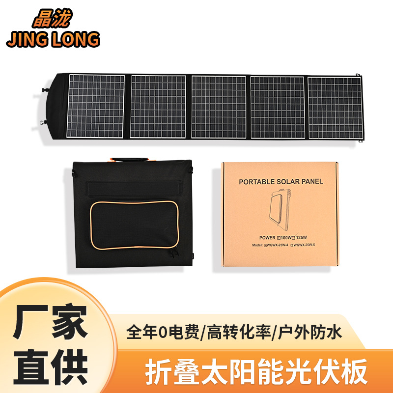 Солнечная панель Jinglong 18V 125W монокристаллическая