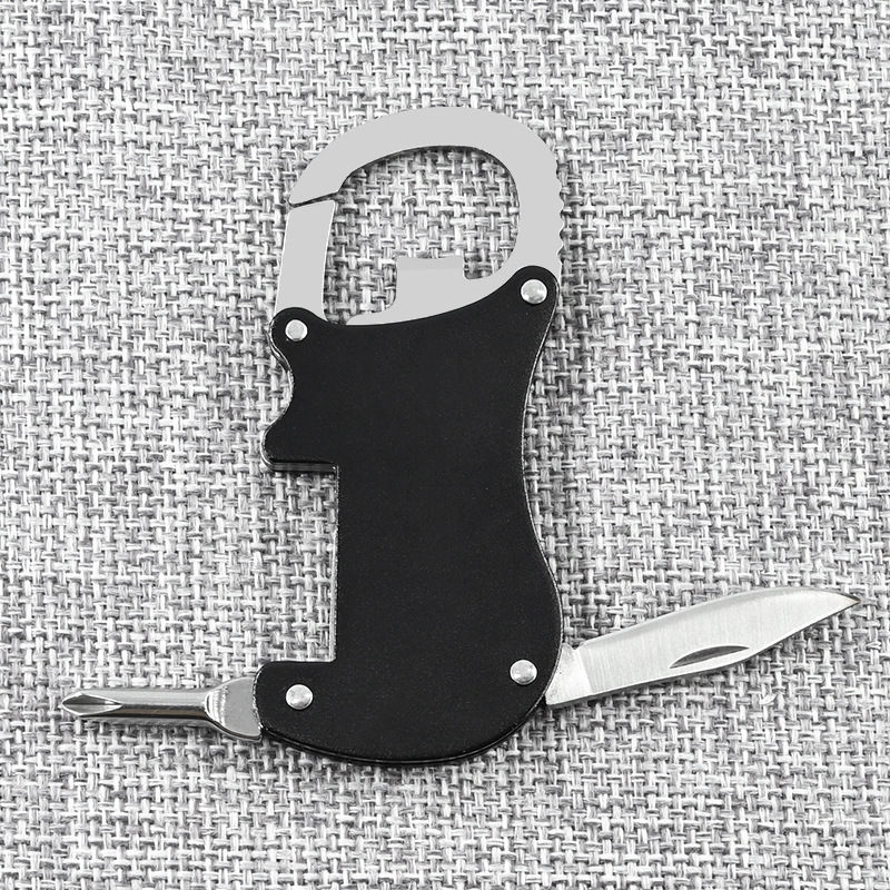 创意小刀 多功能带螺随身刀家用开瓶器 啤酒开瓶器户外便携开瓶器