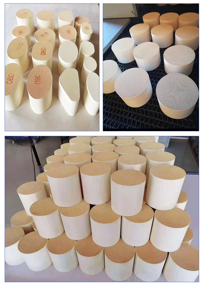 Product high standard 400 mesh ceramic carrier purification tail gas universal three-way catalyst