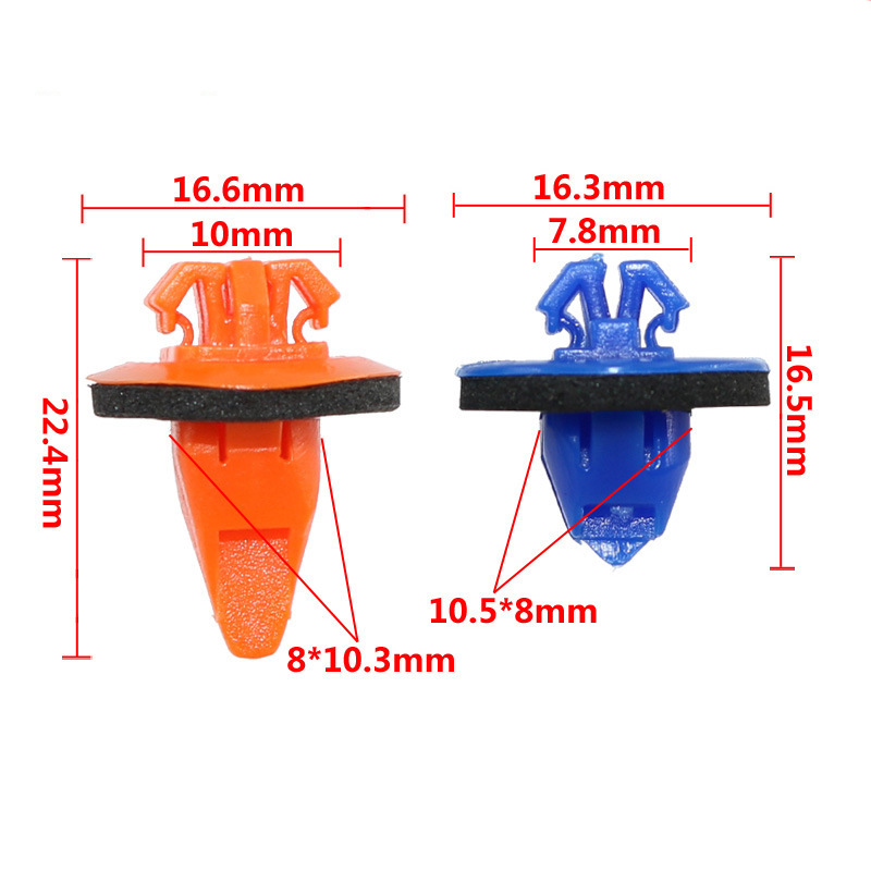 thumbnail image 1 of Adecuado para Toyota Highlander FJ Cool Road Ze Super Fender rueda trasera protector de cejas hebilla fija Clip de coche treinta azul, 1 of 2