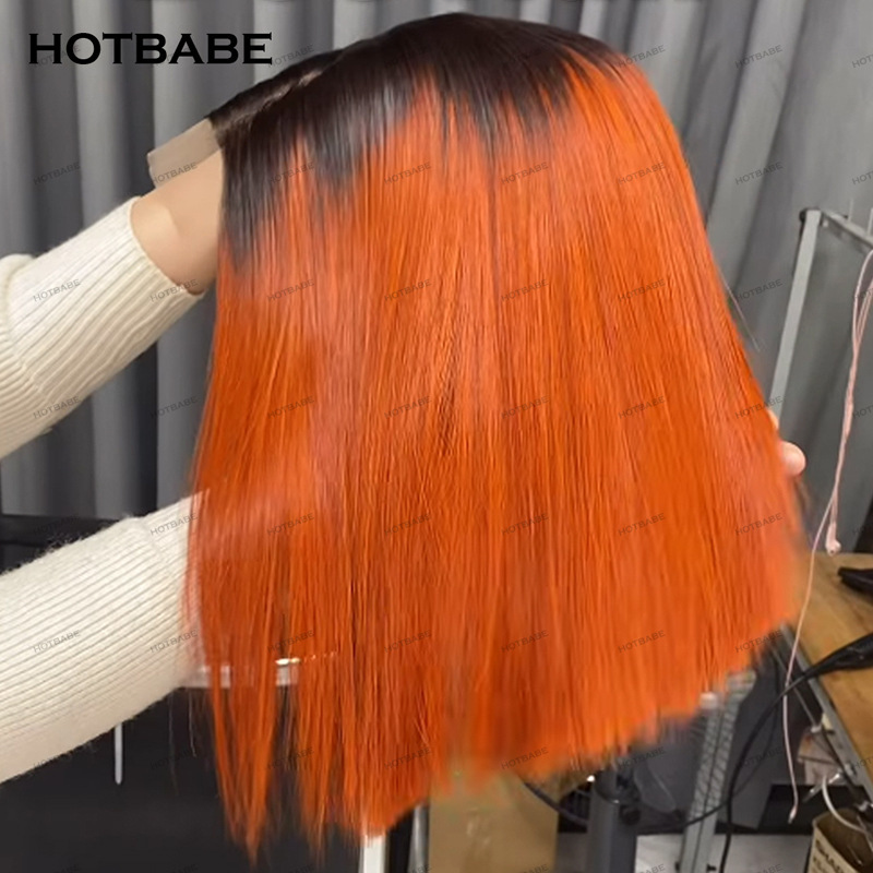 Cross-Border European and American Wigs 4X4 Lace Wig Human Hair Wig Front Lace Wig Human Hair Wig