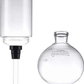 ✅虹吸壶配件虹吸式咖啡壶玻璃3人份5人份上下座家用煮咖啡机下壶