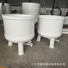 山东恒益厂家供应真空抽滤桶PP抽滤桶PP抽滤槽过滤器现货PP材质