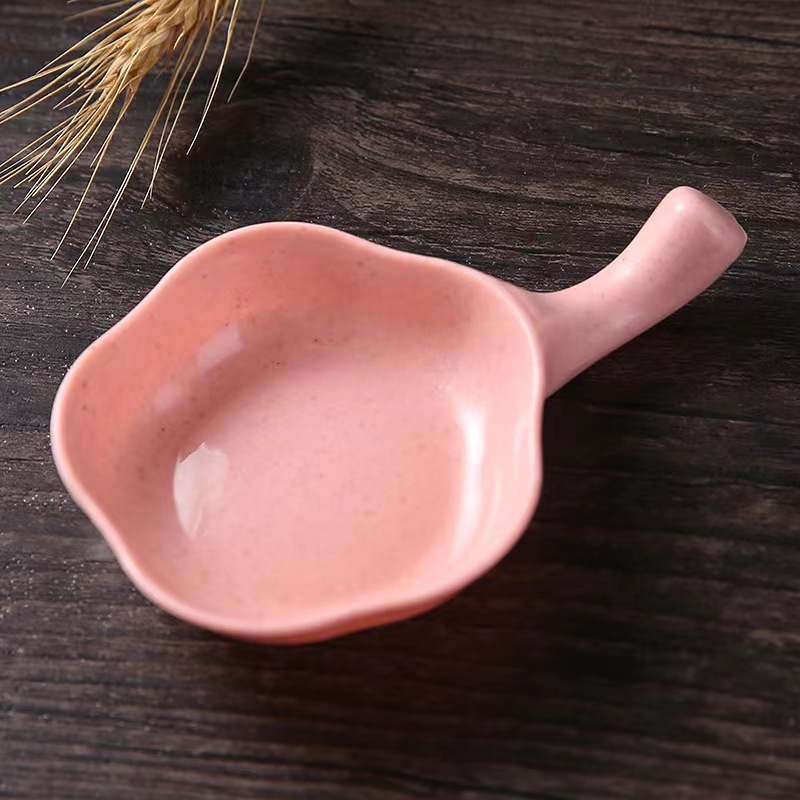 小麦わら調味料皿創意小皿ミニ調味料皿酢皿ソース皿小皿転倒防止プラスチック皿|undefined