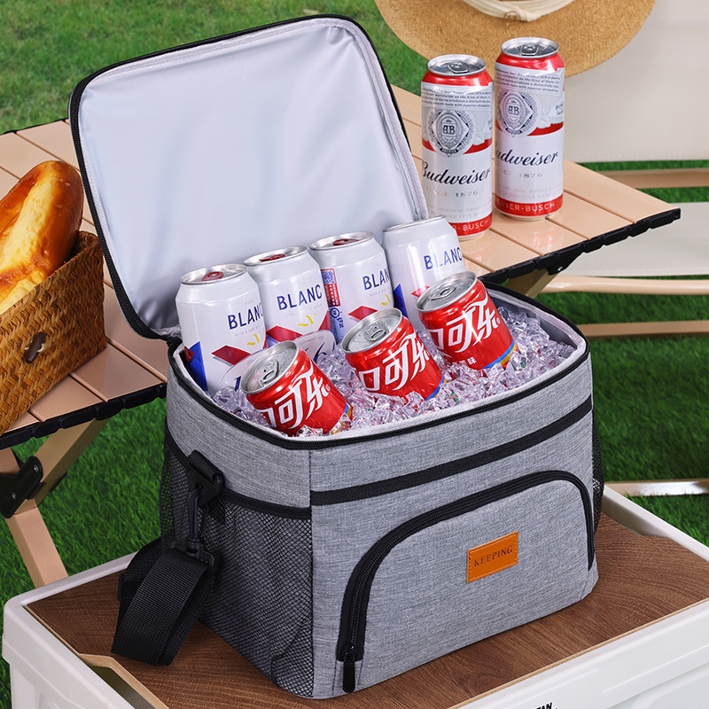 Paquete de picnic multifuncional transfronterizo de gran capacidad de campamento al aire libre grupo de construcción fiesta de alimentos portátiles bolsa de aislamiento térmico bolsa de hielo