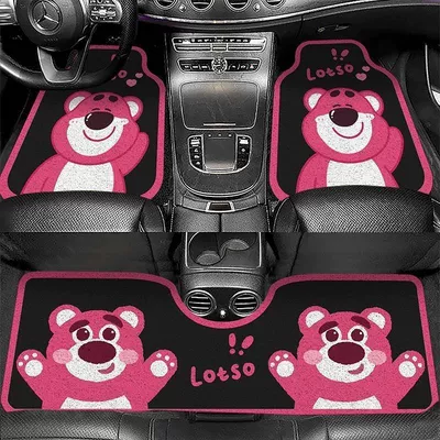 Avtomobil döşəmə paspasları – Bear Silk Loop Car Floor