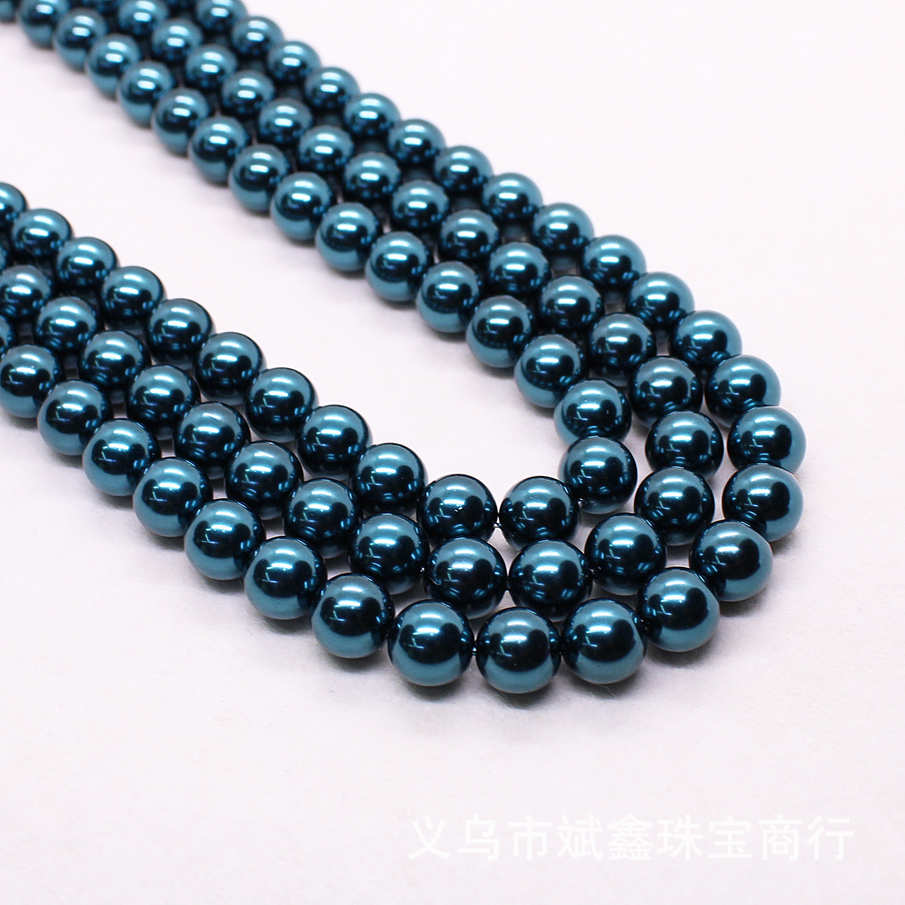 斌鑫ジュエリー7a高品質施家瑠璃真珠散珠直孔貝殻真珠diyアクセサリー部品バッチ