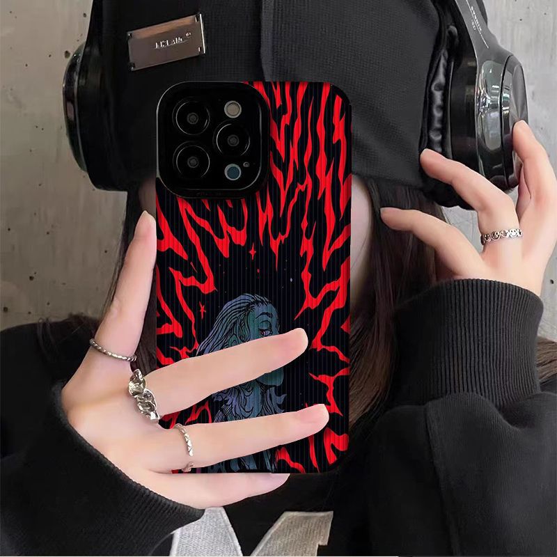 Suitable for Samsung A71 phone Flash A53 A32 protective case, women's high-end full package stripe_voghion.com