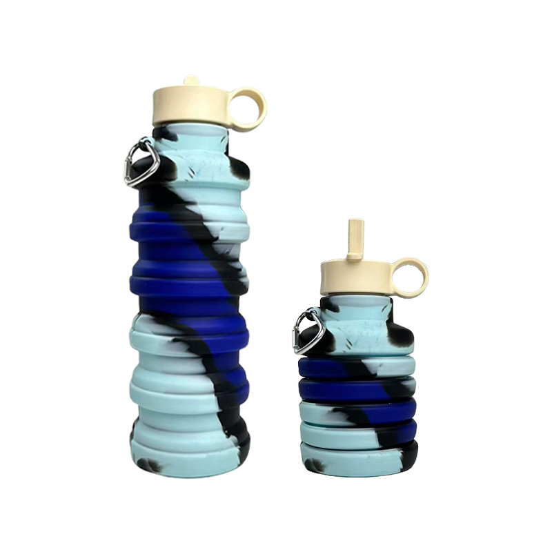 타이다이 다크블루 - 빨대 포함