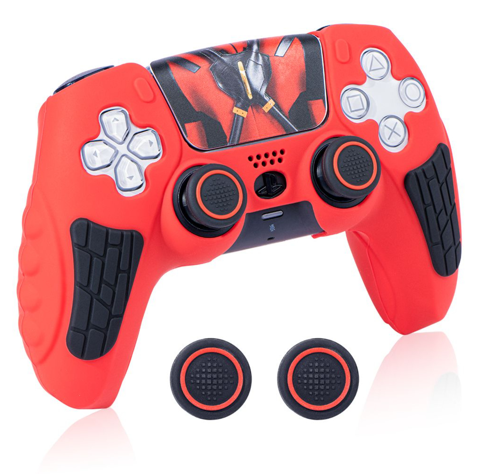 Funda Protectora de Silicona para Mando PS5 Silicona Antideslizante para PlayStation 5