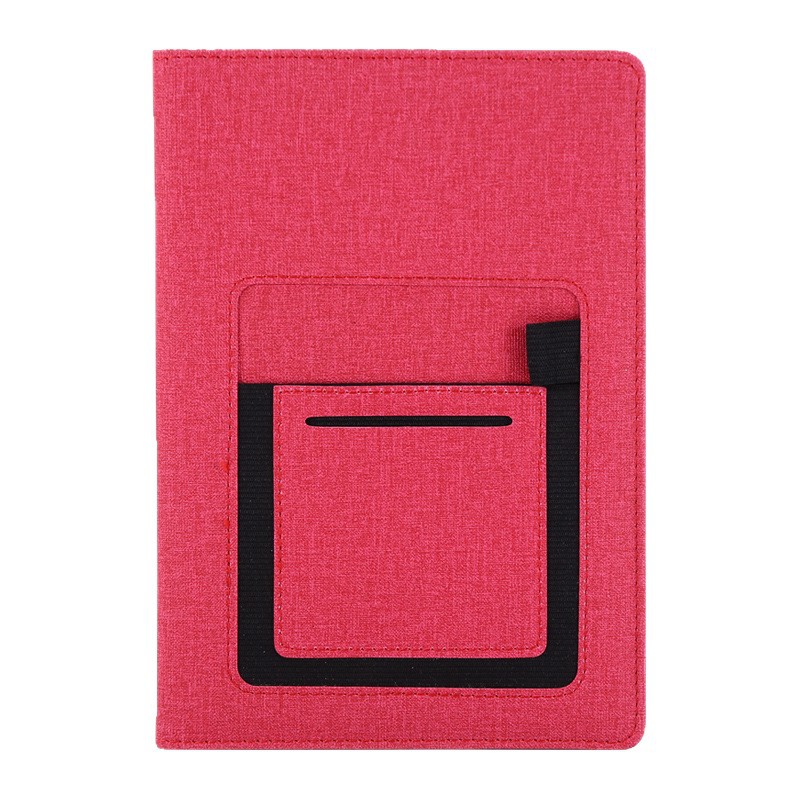 Cuaderno de negocios logotipo personalizado A5 libro de manos con bolsillo bloc de notas cuaderno de oficina papelería al por mayor