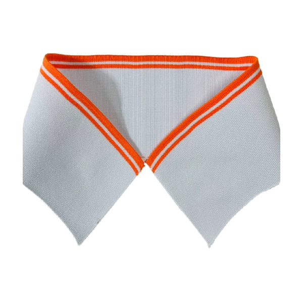 White -bottomed orange pattern